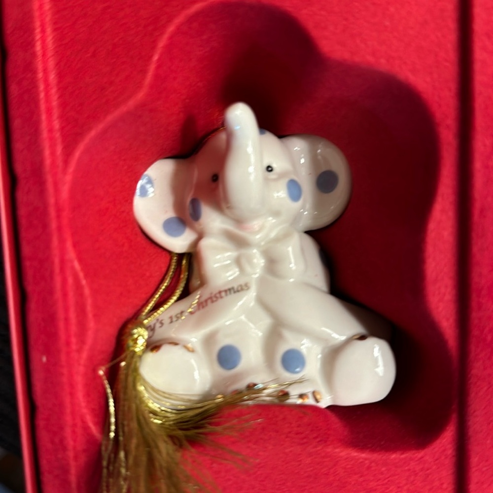 Lenox Baby’s 1st Christmas Ornament